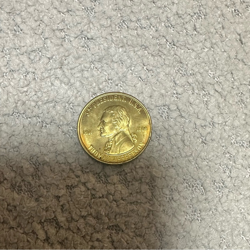 Vintage 1981 reader’s digest Gold Presidential Coin